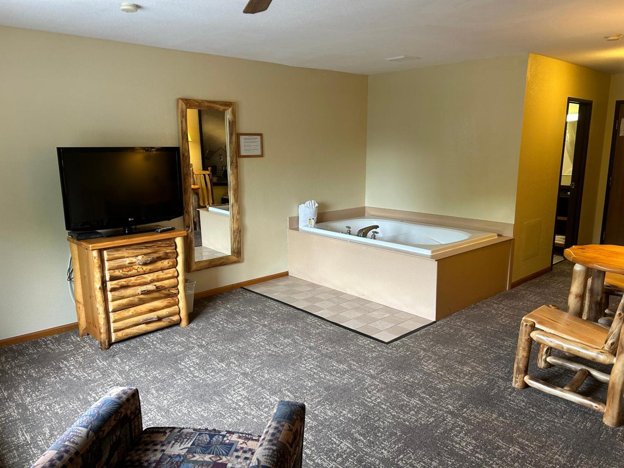 Super 8 By Wyndham Bridgeview Of Mackinaw Stadt Exterior foto